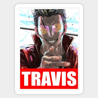 Travis No More Heroes 3 Sticker